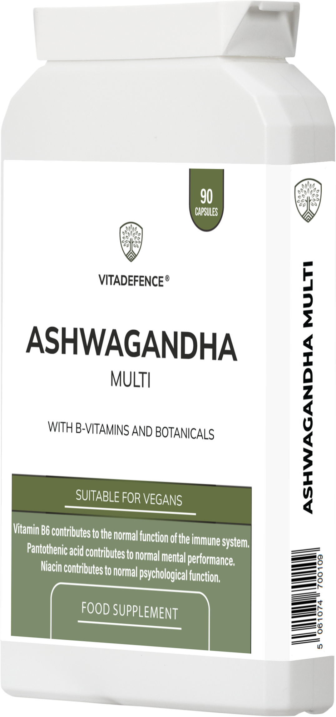 Ashwagandha Capsules — 90 Vegan Capsules