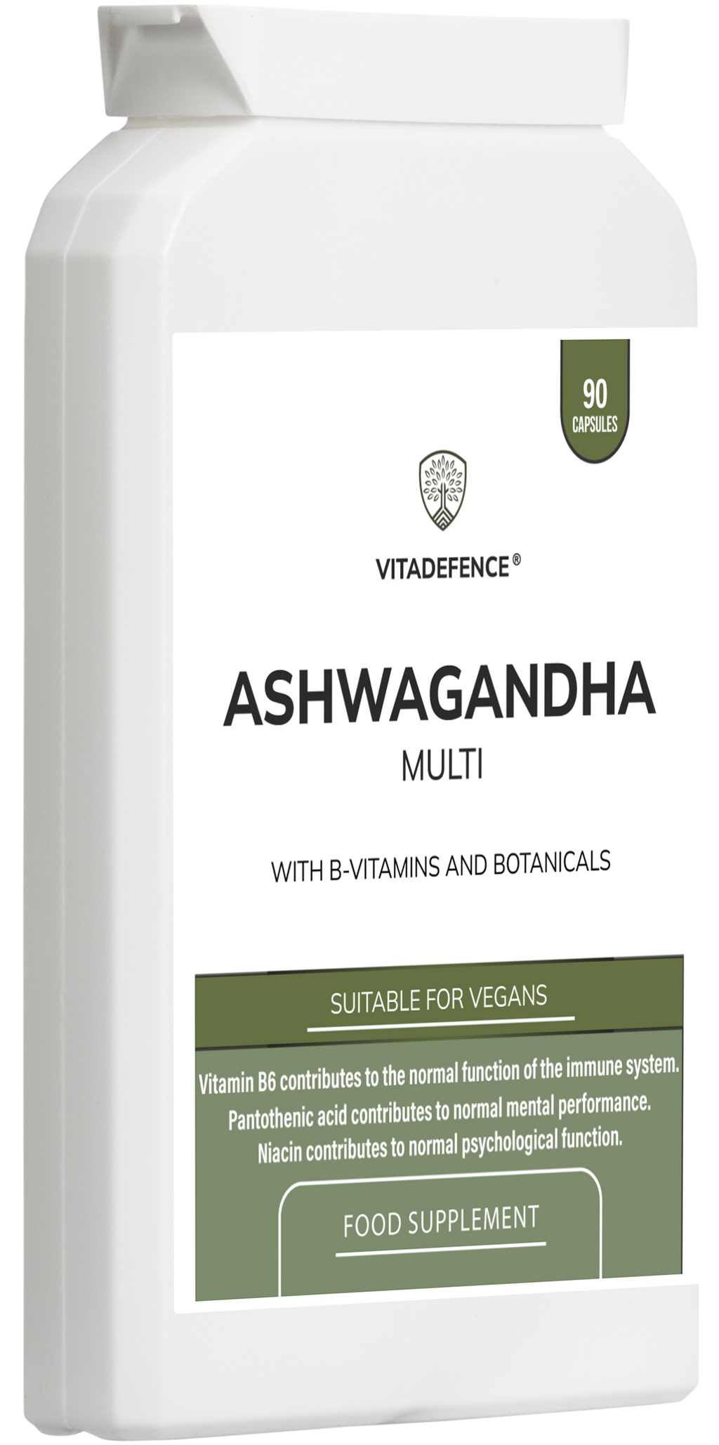 Ashwagandha Capsules — 90 Vegan Capsules
