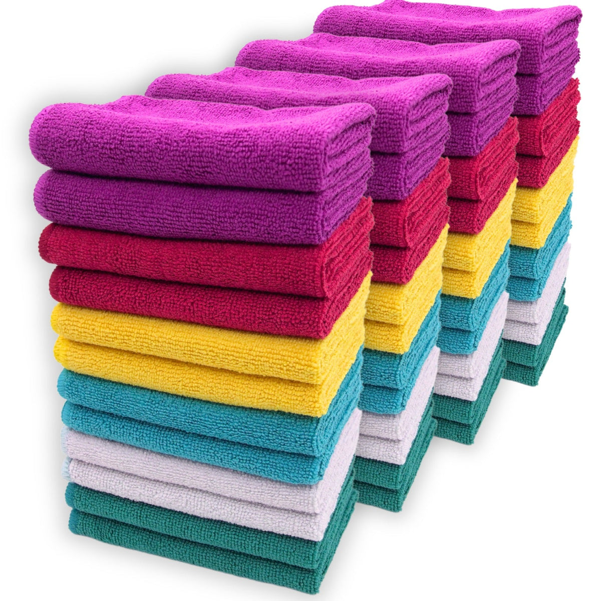IGADCloth Set of Modern Multicolor Microfiber cloths 40x30cm 250 gsm