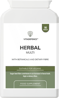 Herbal Multi – Sugar Beet Fibre & Botanical Blend – 90 Vegan Capsules