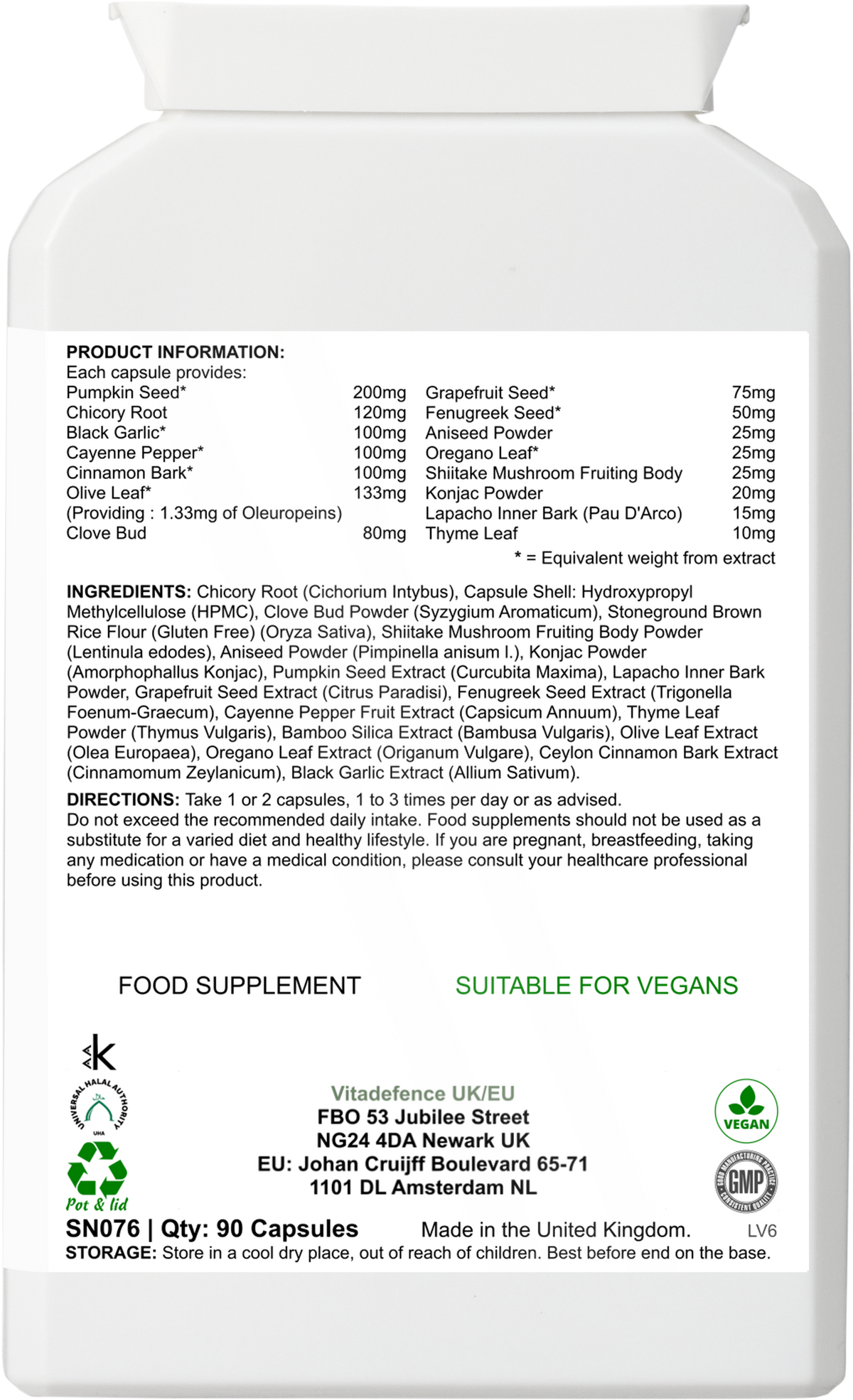 Pumpkin Seed Multi — 90 Capsules