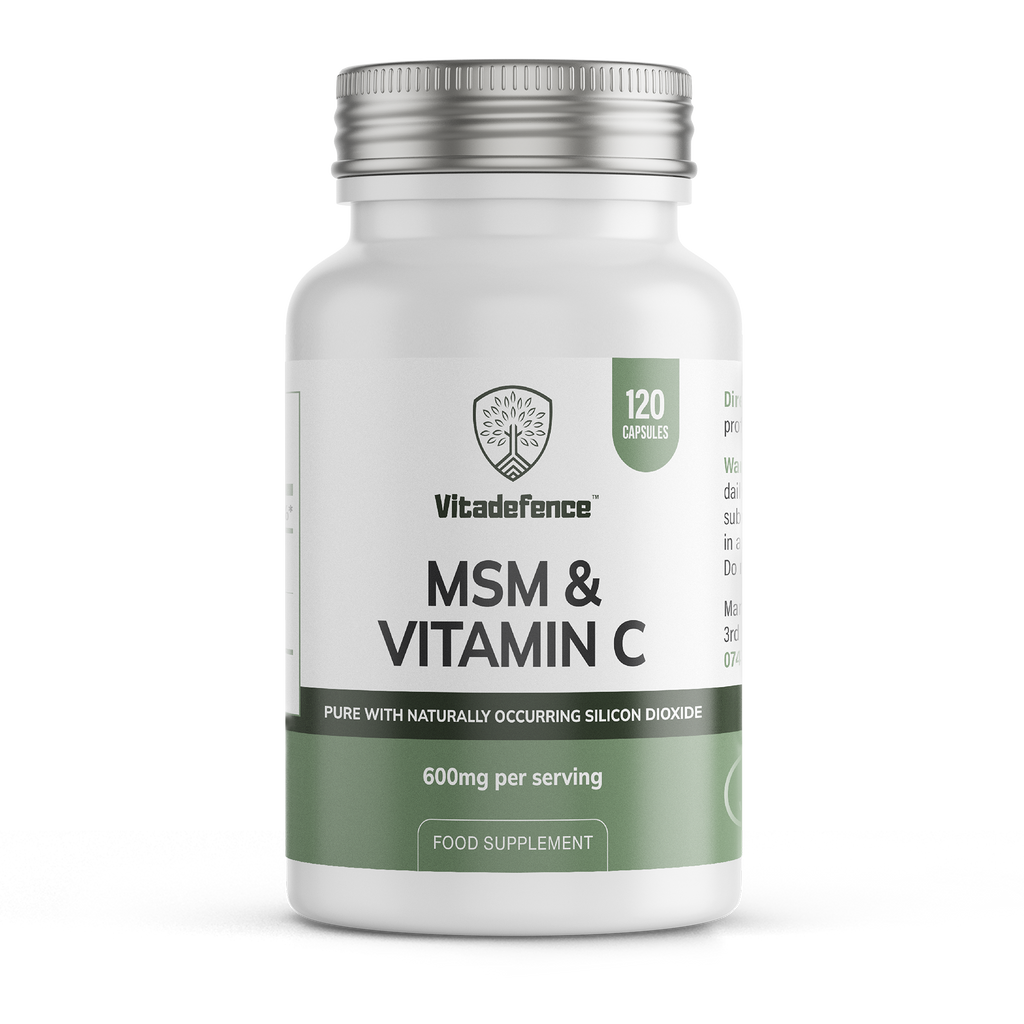 MSM + Vitamin C — 120 Count