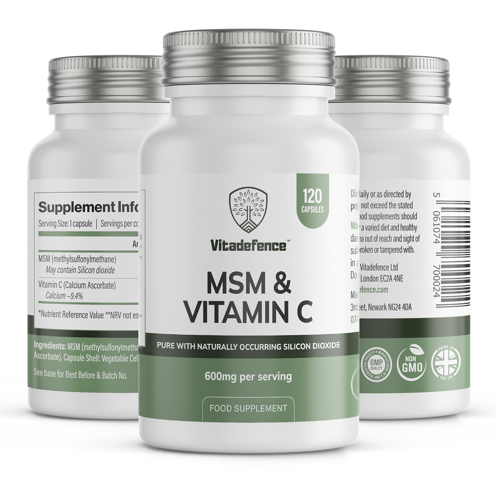 MSM + Vitamin C — 120 Count